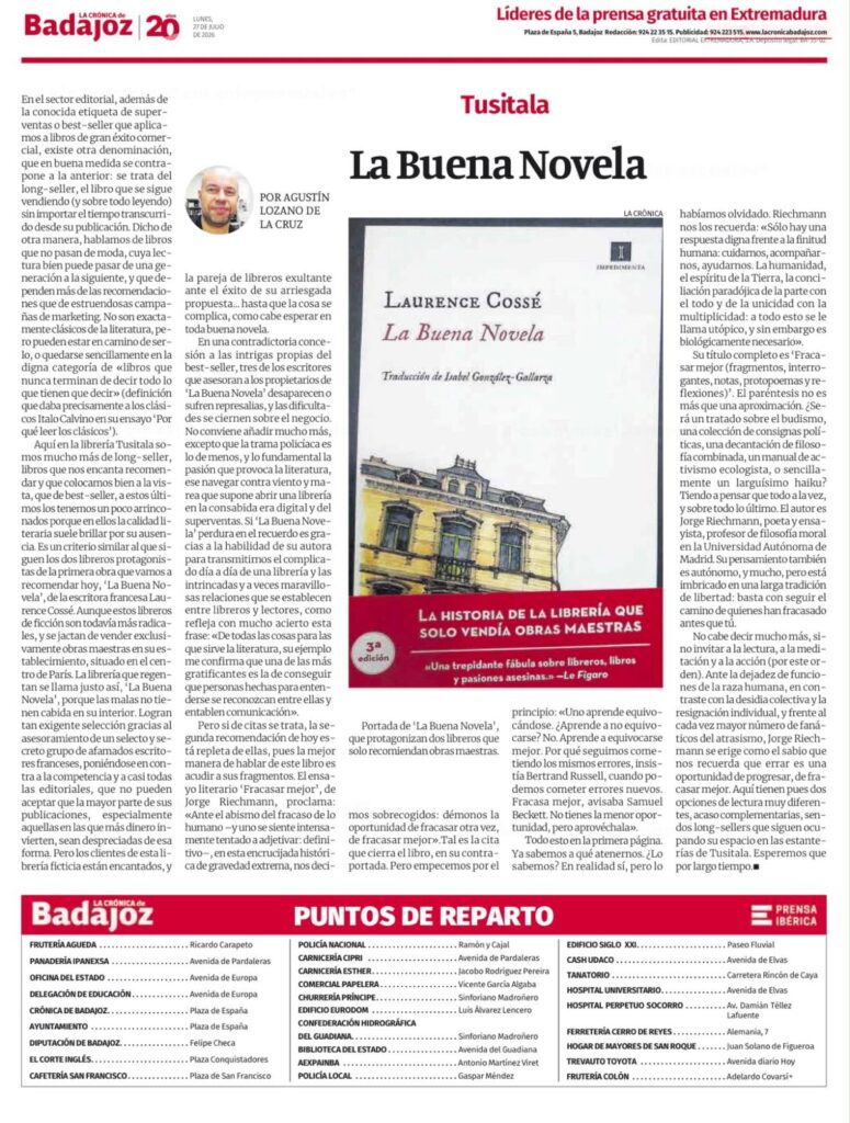 la buena novela