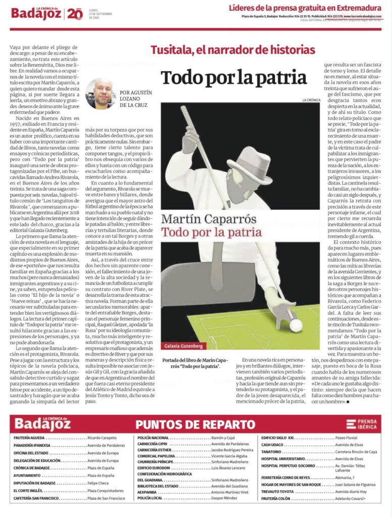 todo por la patria